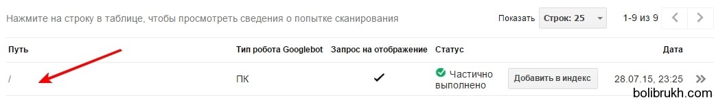 Подивитися як GoogleBot