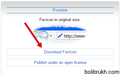 Скачати фавікон